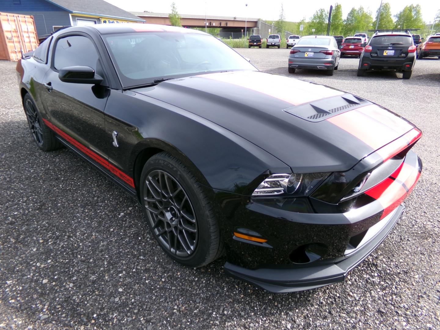 2013 Ford Shelby GT500 Coupe (1ZVBP8JZ5D5) with an 5.8L V8 DOHC 32V SUPERCHARGED engine, 6-Speed Manual transmission, located at 2630 Philips Field Rd., Fairbanks, AK, 99709, (907) 458-0593, 64.848068, -147.780609 - Photo#0